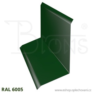 Horní lemování rš 250 tmavě zelená - obr. 1