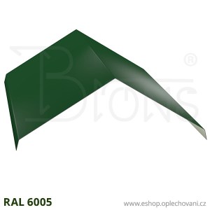 Hřebenáč rš 440 (tupý úhel) tmavě zelená - obr. 1