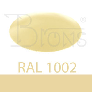 Klobouček krycí - písková RAL 1002 - obr. 1