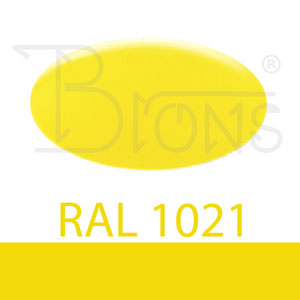 Klobouček krycí - žlutá RAL 1021 - obr. 1