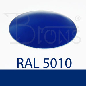Klobouček krycí - modrá RAL 5010 - obr. 1