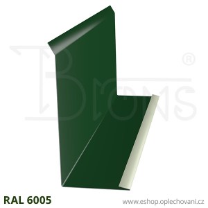 Lemování zdí rš 250 tmavě zelená - obr. 1