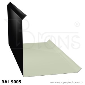 Roh vnější - hřebenáč RVHR440, černá RAL9005
