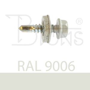 Samovrtný šroub TEX 4,8 x 19 stříbrný RAL 9006 - obr. 1