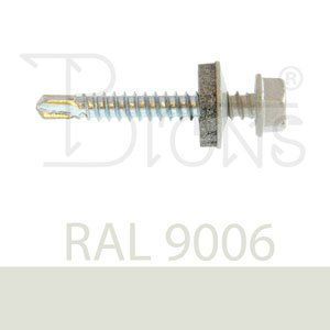 Samovrtný šroub TEX 4,8 x 35 stříbrný RAL 9006 - obr. 1